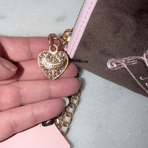 $42 Juicy Couture Brown and Pink Women's Wallet - Picture 5 of 10